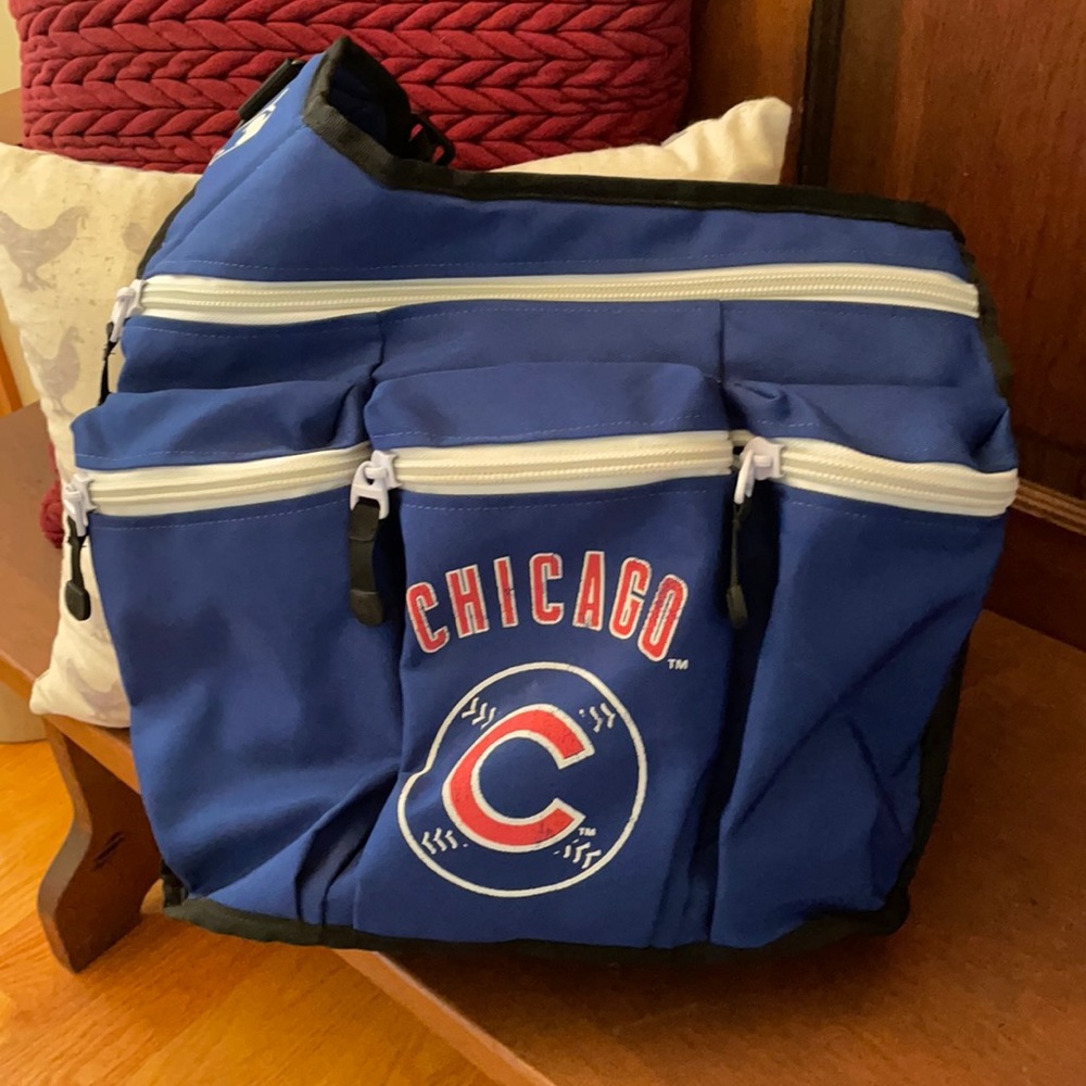 Chicago cubs diaper bag